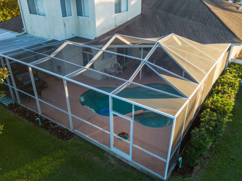Pool Cage Cleaning